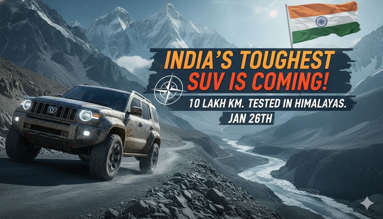 लेह-लद्दाख की बर्फीली सड़कों पर टेस्टिंग के दौरान नई रेनो डस्टर SUV