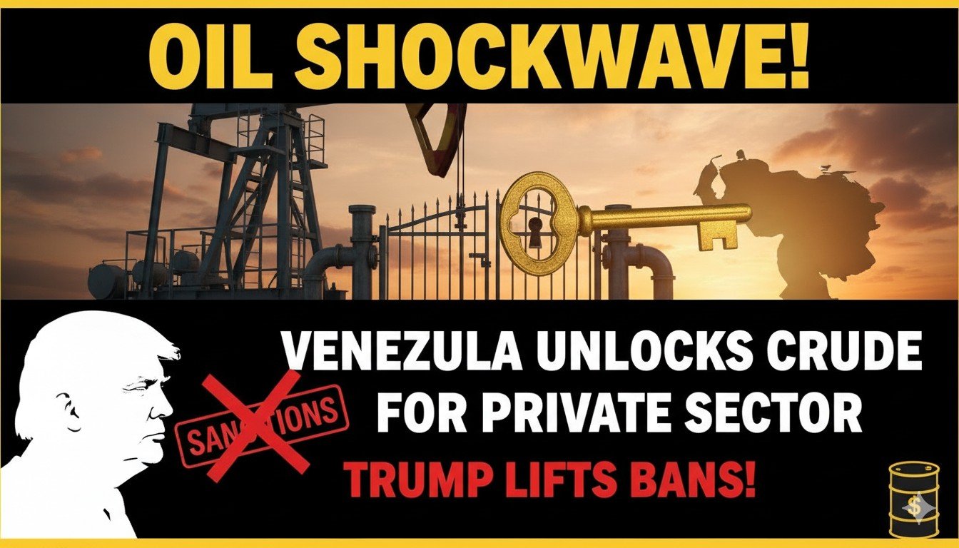 वेनेजुएला के तेल रिफाइनरी का दृश्य जहां अमेरिकी कंपनियां निवेश की तैयारी कर रही हैं