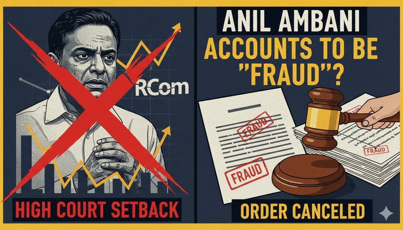 Alt Text for featured image : बॉम्बे हाई कोर्ट ने अनिल अंबानी के खिलाफ फ्रॉड क्लासिफिकेशन पर रोक हटाई