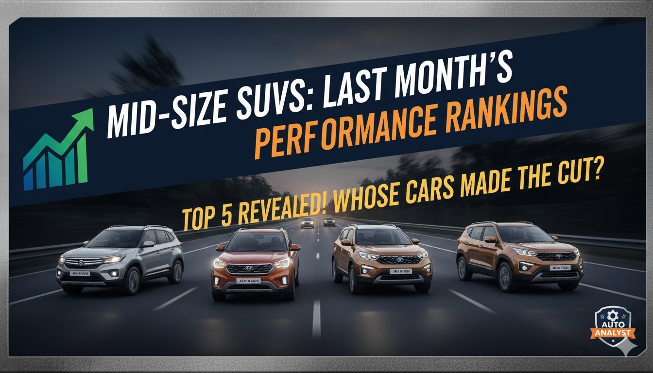 जनवरी 2026 मिड-साइज SUV टॉप 5: Hyundai Creta, Mahindra Scorpio और अन्य मॉडल्स की बिक्री चार्ट